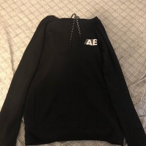 American eagle black hoodie